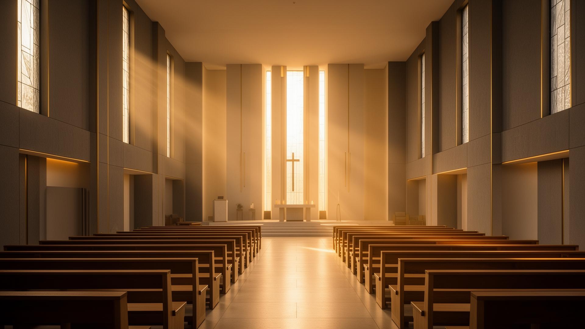 Sanctuary at golden hour