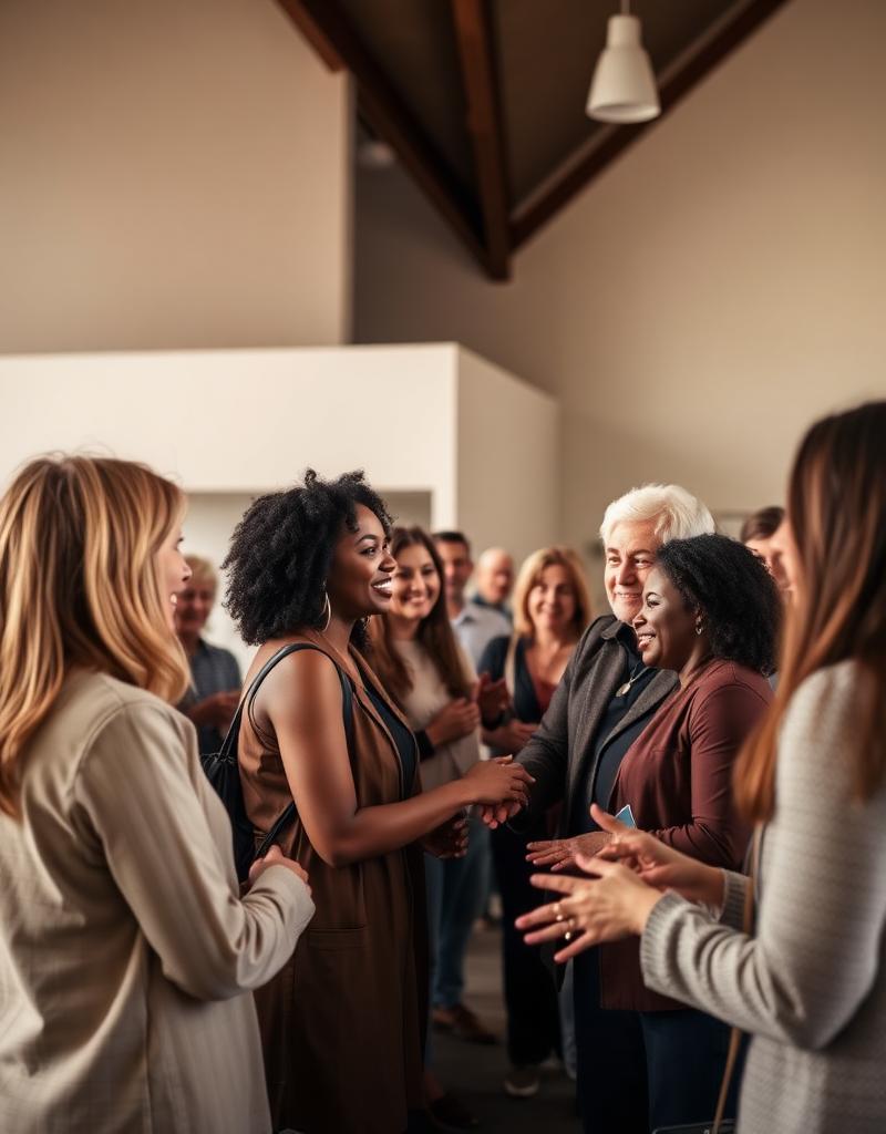 Welcoming new guests